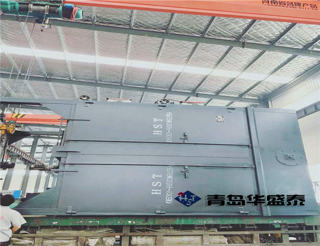 QH3750抛丸机俩台发货山东临沂