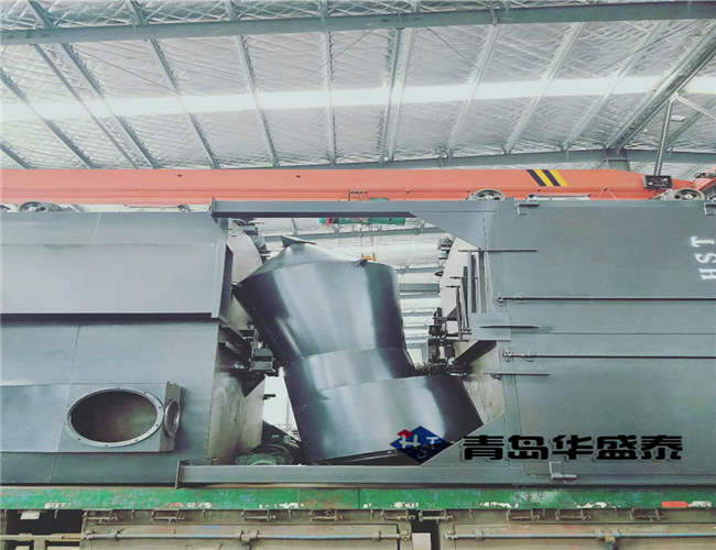 QH3750抛丸机俩台发货山东临沂