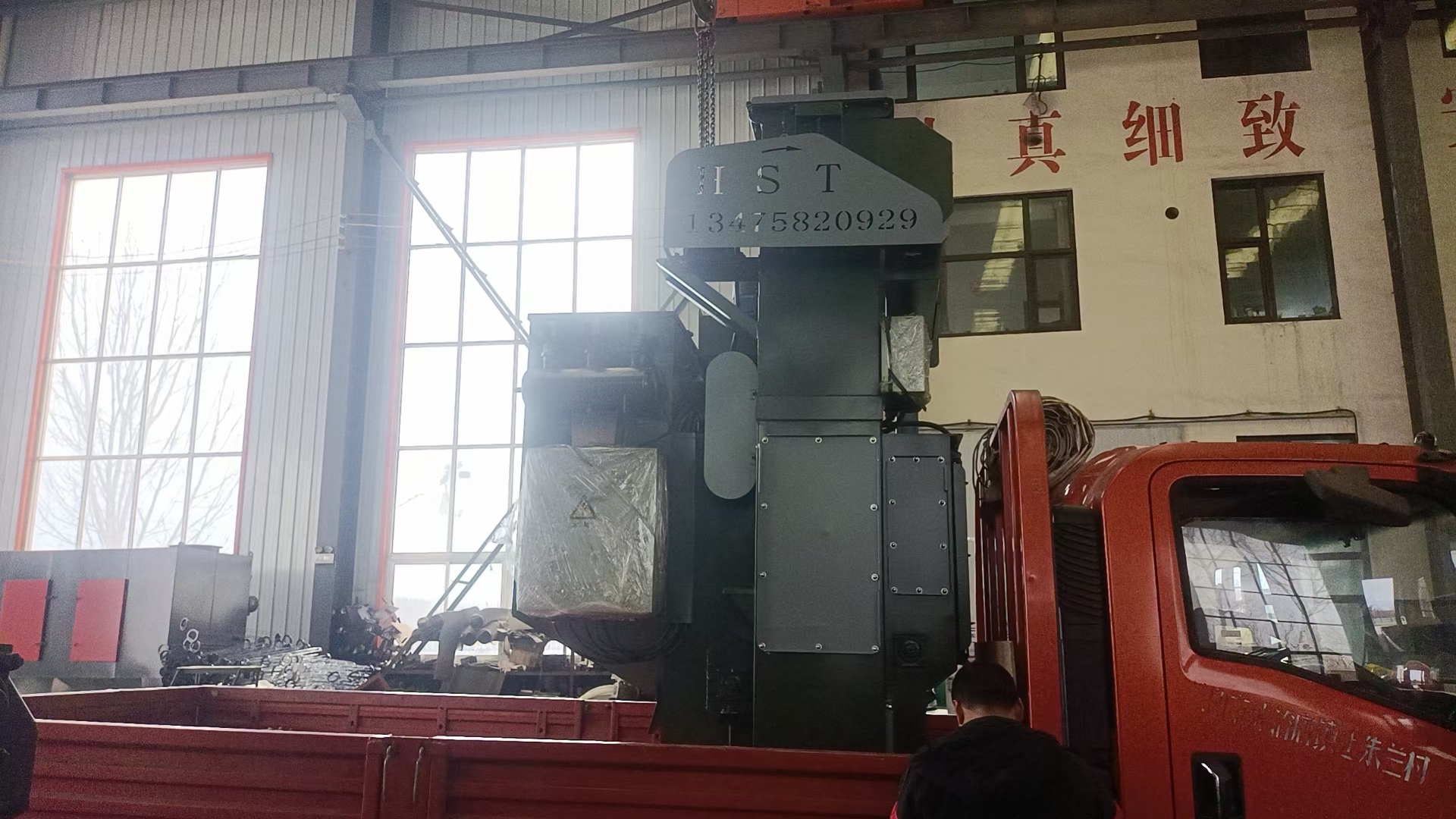 抛丸防腐施工程序_罐体防腐抛丸清理机_抛丸清理设备