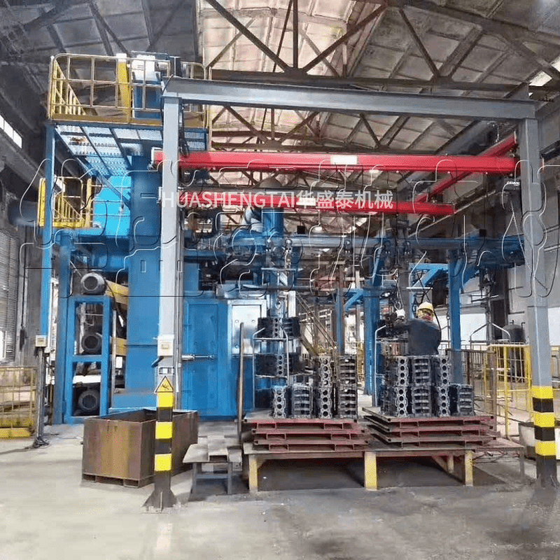 抛丸机清理机工作原理_抛丸清理机视频_挂式抛丸清理机