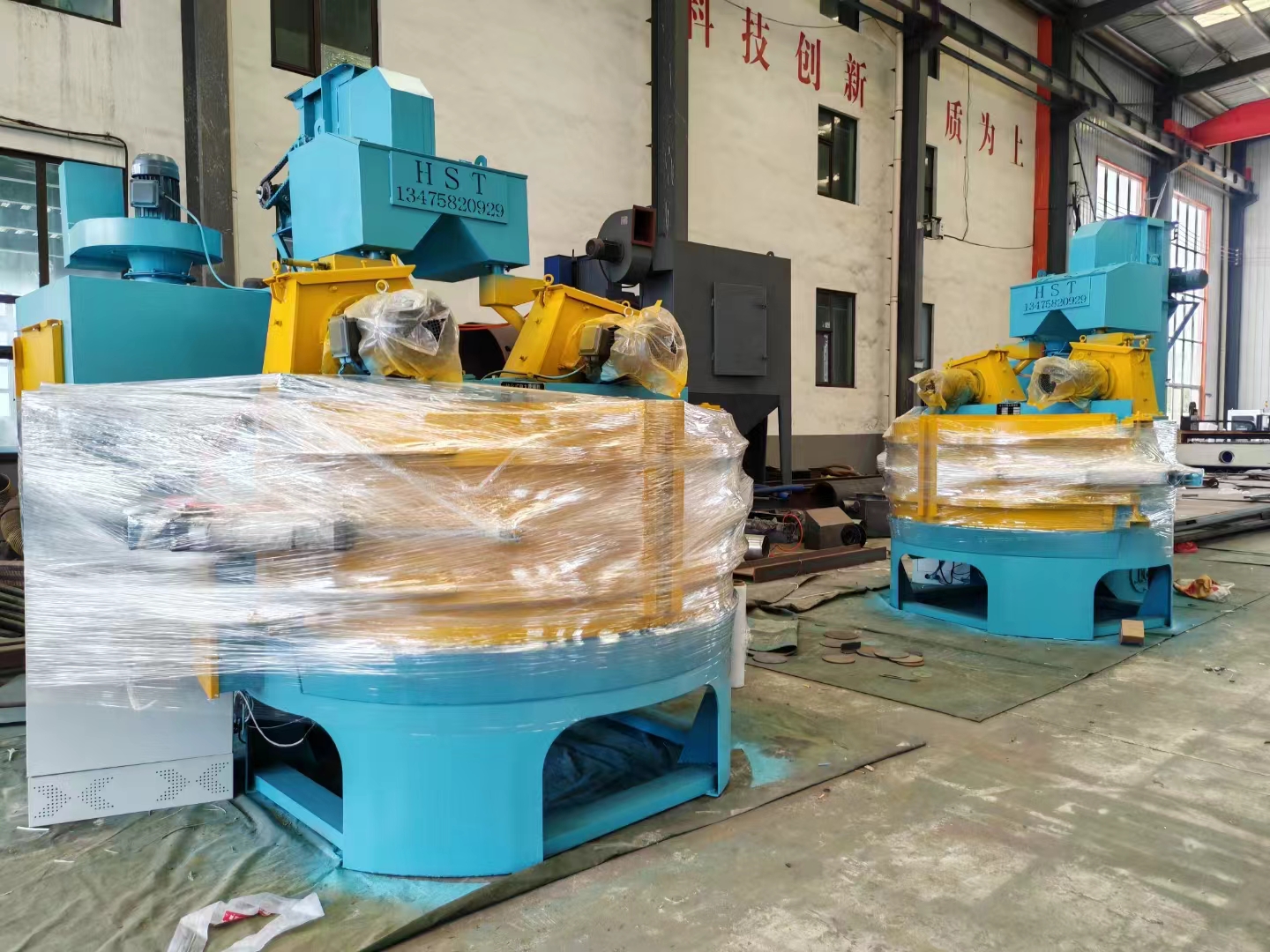 抛丸机清理机_台车式抛丸清理机_车载抛丸机