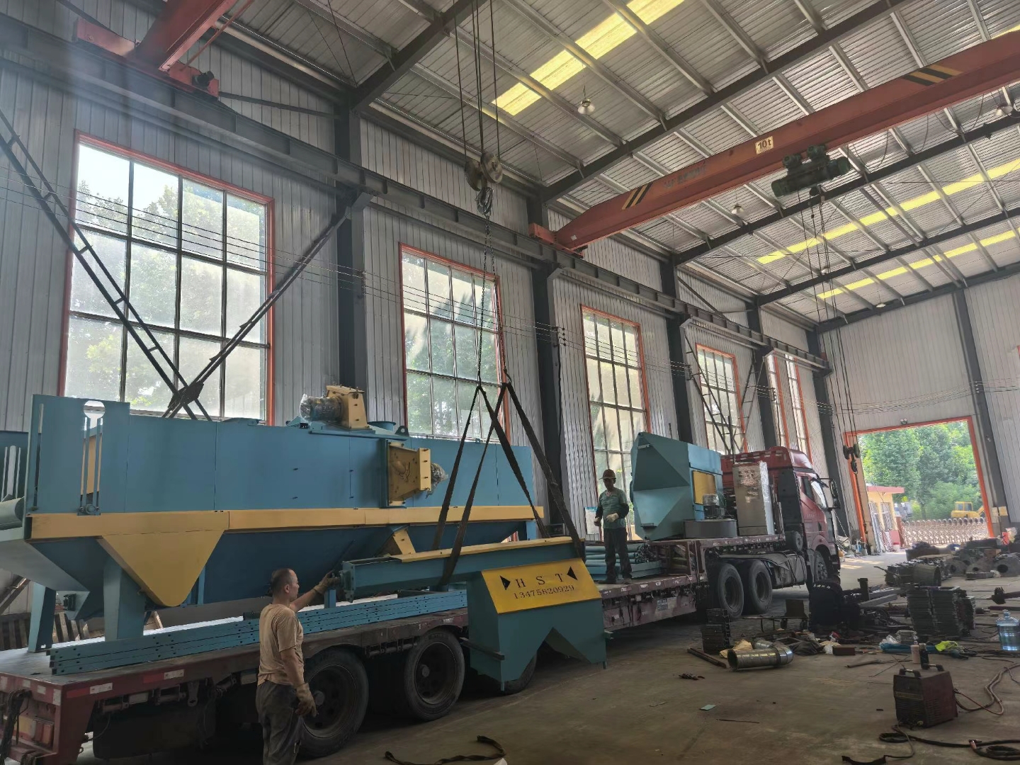 H型钢抛丸除锈机_抛丸除锈机操作规程_钢板除锈抛丸机